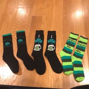 3 pairs of brand new socks, never worn